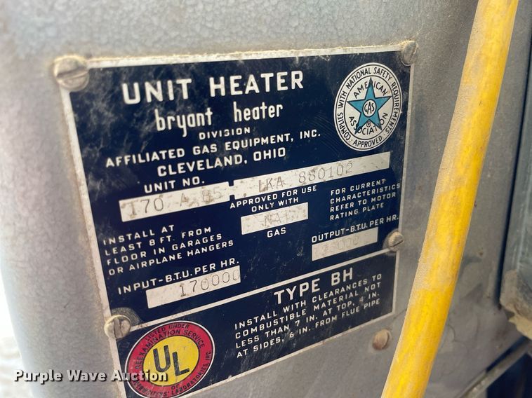 image for item LT9590 (2) propane heaters
