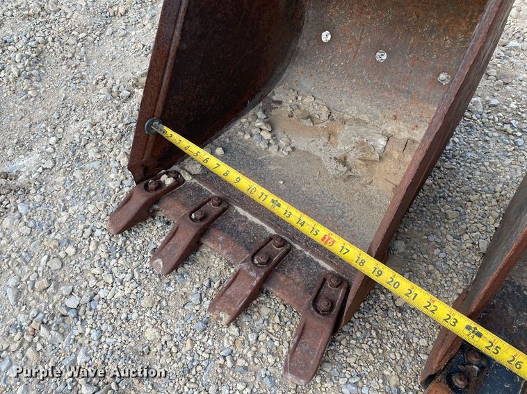 image for item MP9207 (2) mini excavator buckets