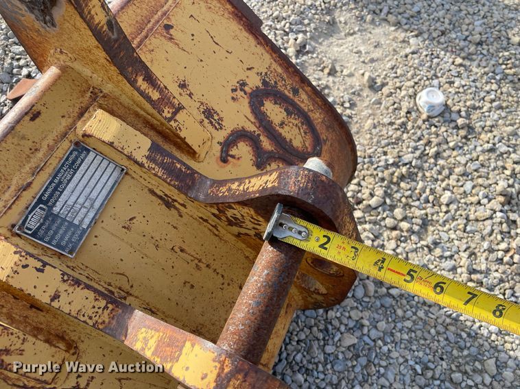 image for item MP9210 Gannon  30"W backhoe bucket