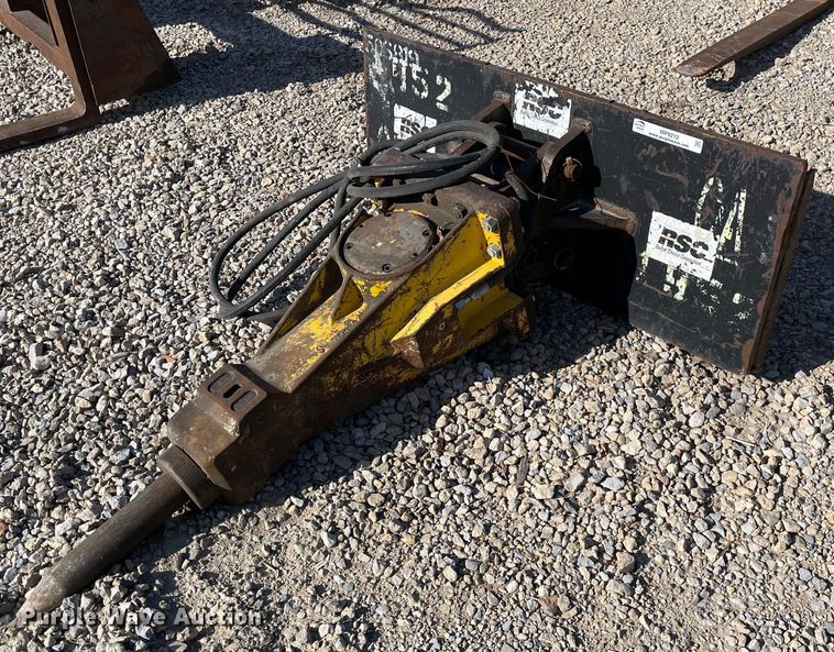image for item MP9212 Atlas Copco  skid steer breaker