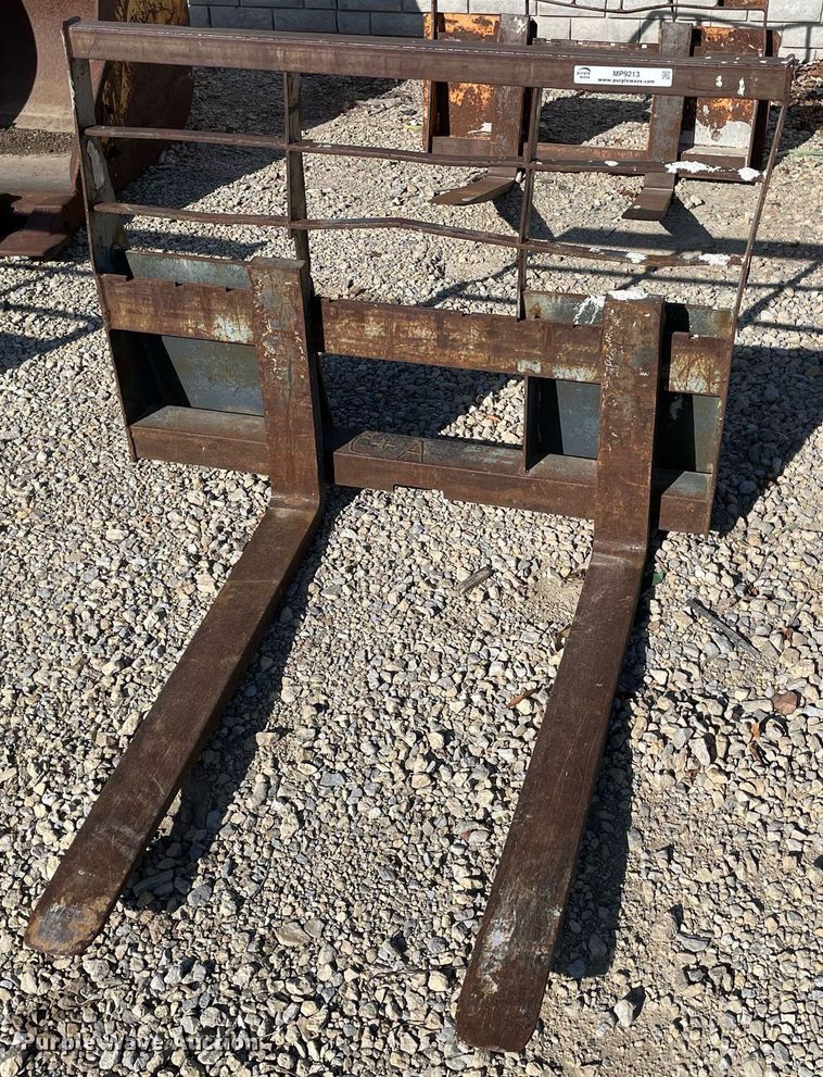 image for item MP9213 42"L skid steer forks