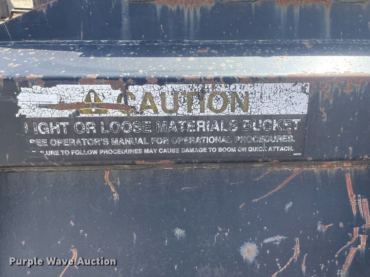 image for item MP9223 96"W loader bucket