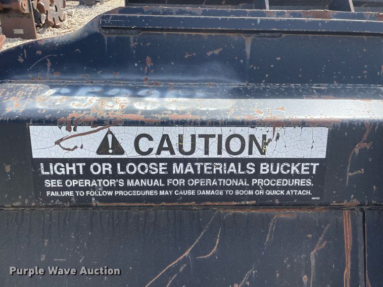 image for item MP9224 96"W loader bucket