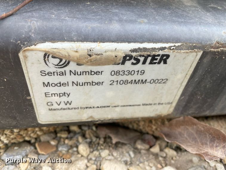 image for item MP9225 Sweepster 21084MM-0022  skid steer broom