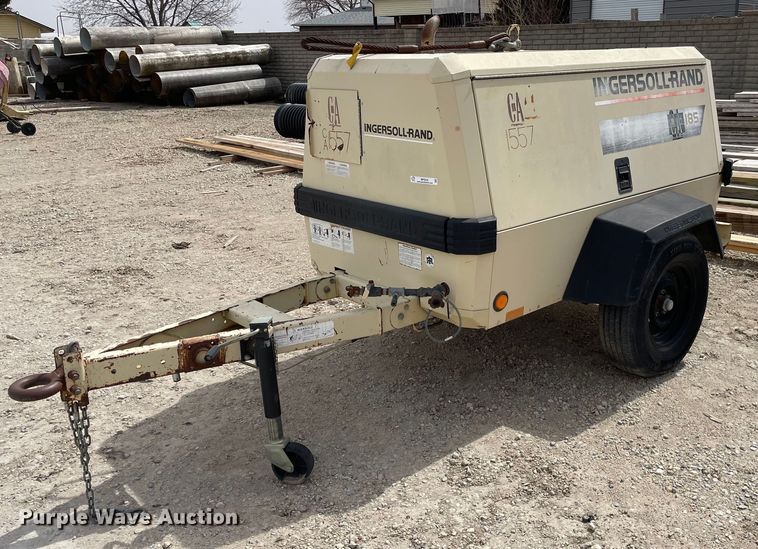 image for item MP9235 1998 Ingersoll Rand P185WJD  air compressor