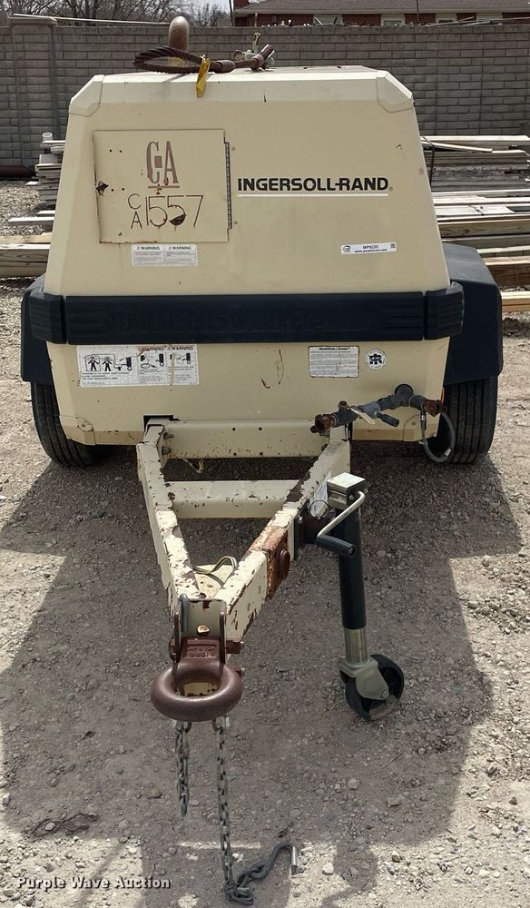 image for item MP9235 1998 Ingersoll Rand P185WJD  air compressor