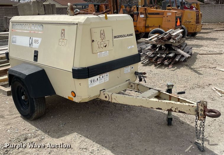 image for item MP9235 1998 Ingersoll Rand P185WJD  air compressor