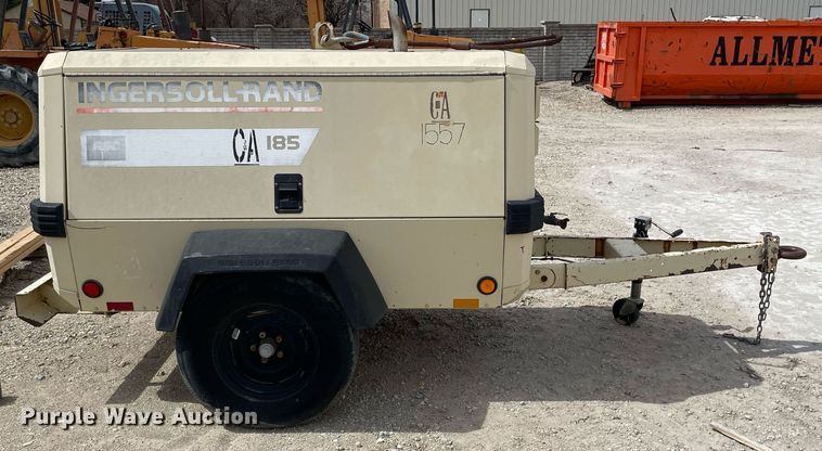 image for item MP9235 1998 Ingersoll Rand P185WJD  air compressor