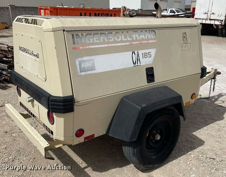 image for item MP9235 1998 Ingersoll Rand P185WJD  air compressor