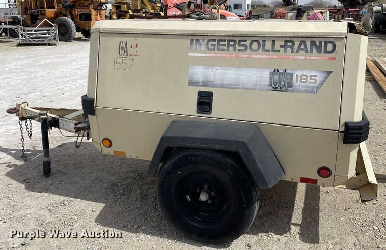 image for item MP9235 1998 Ingersoll Rand P185WJD  air compressor