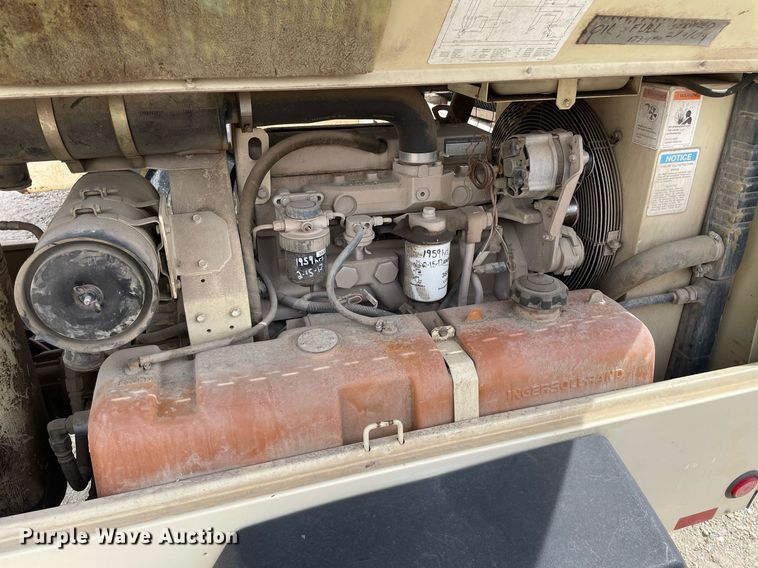 image for item MP9235 1998 Ingersoll Rand P185WJD  air compressor