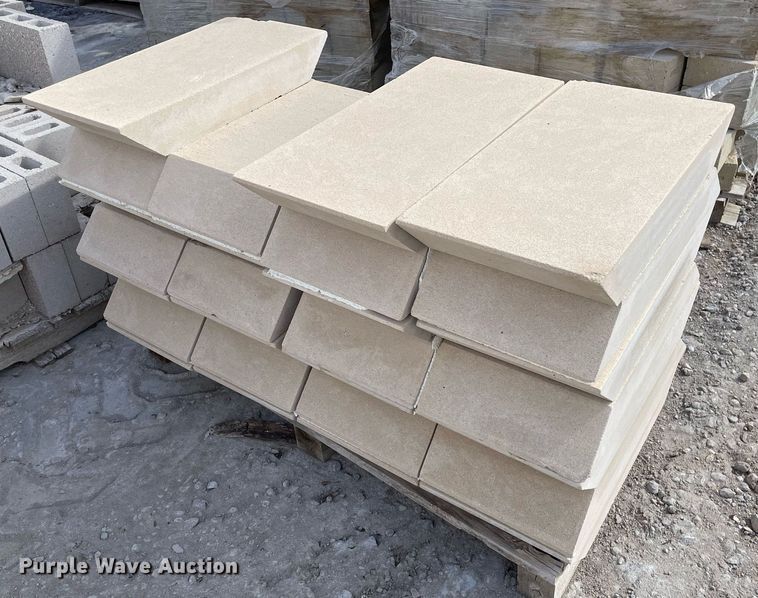 image for item MP9238 (7) pallets of cement blocks