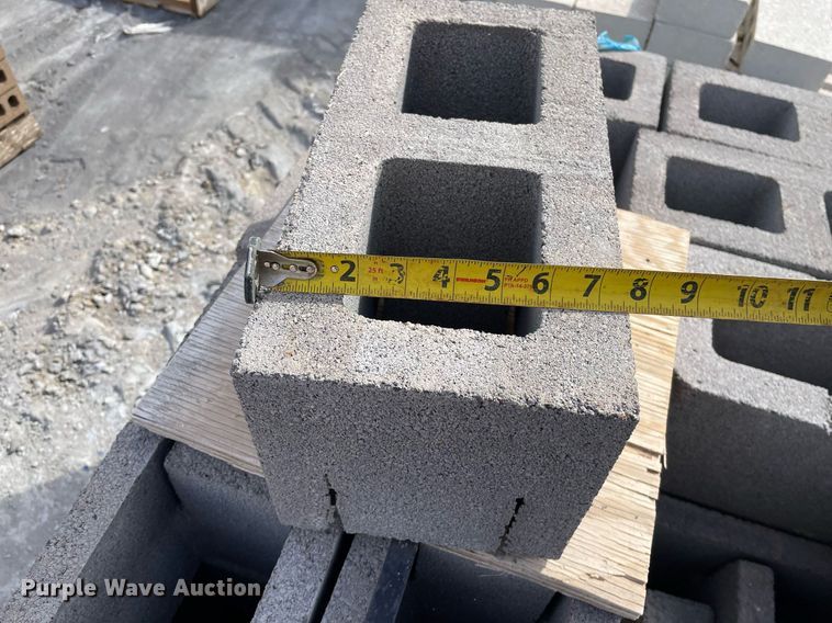 image for item MP9238 (7) pallets of cement blocks