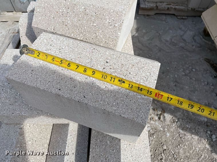 image for item MP9238 (7) pallets of cement blocks