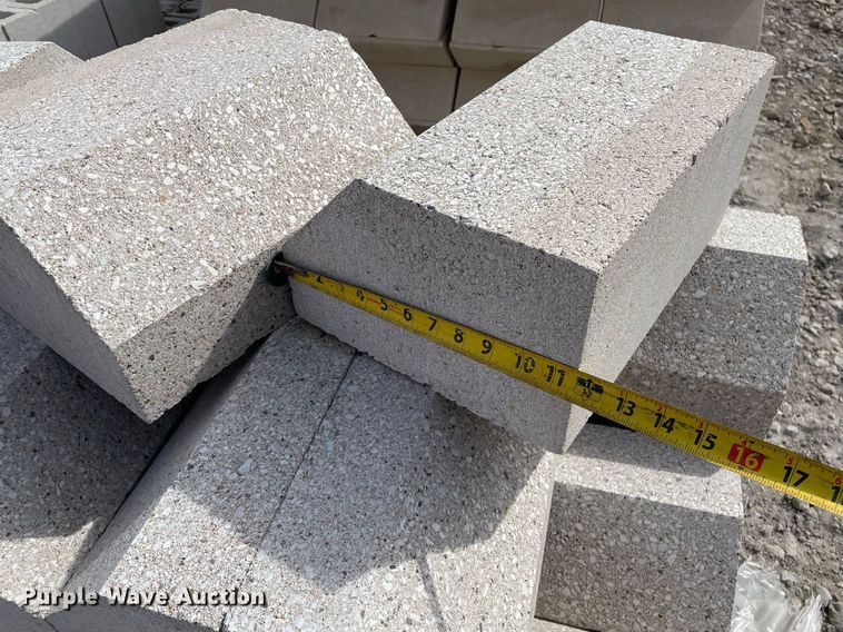image for item MP9238 (7) pallets of cement blocks