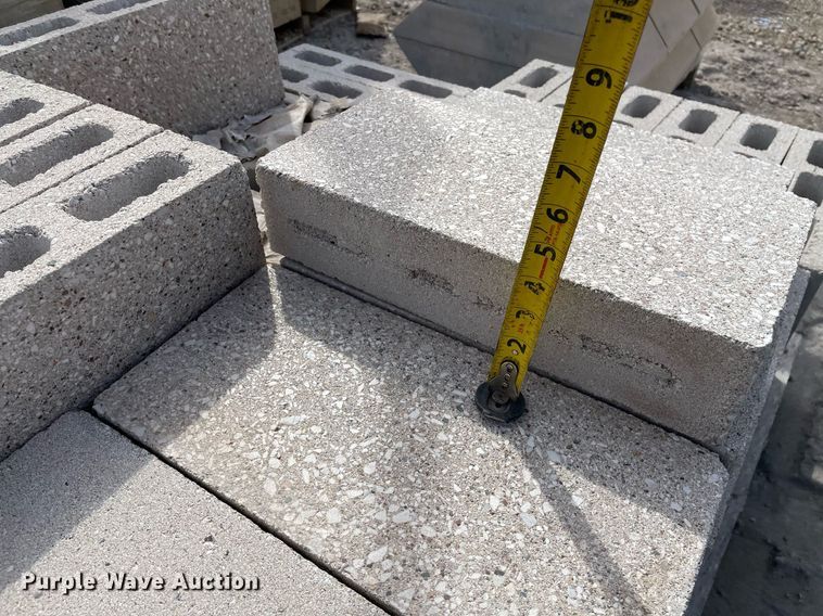 image for item MP9238 (7) pallets of cement blocks