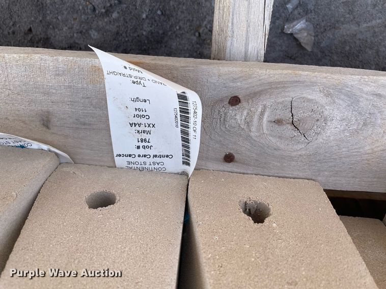 image for item MP9238 (7) pallets of cement blocks