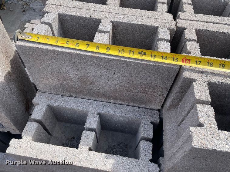 image for item MP9238 (7) pallets of cement blocks