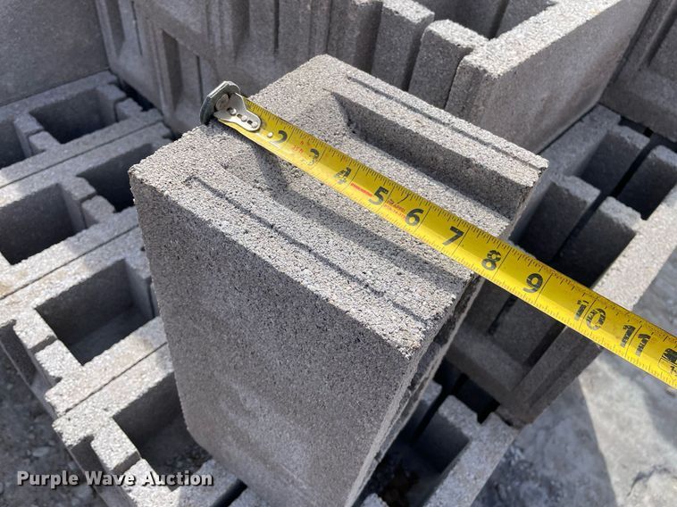 image for item MP9238 (7) pallets of cement blocks