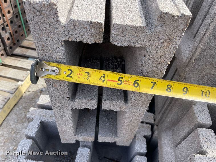image for item MP9238 (7) pallets of cement blocks