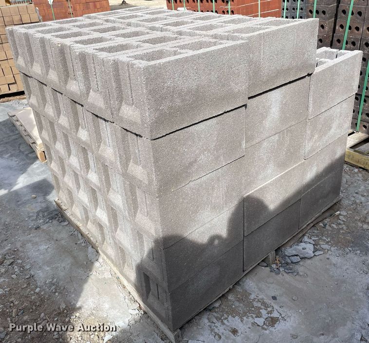 image for item MP9238 (7) pallets of cement blocks
