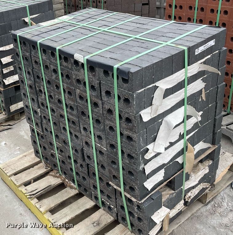 image for item MP9240 (2) pallets of Endicott Manganese Ironspot bricks