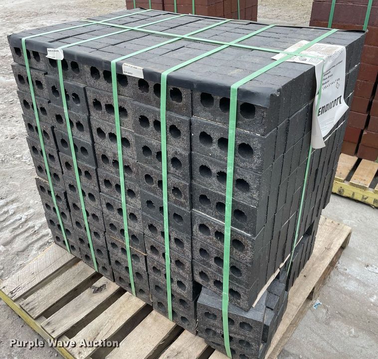 image for item MP9240 (2) pallets of Endicott Manganese Ironspot bricks