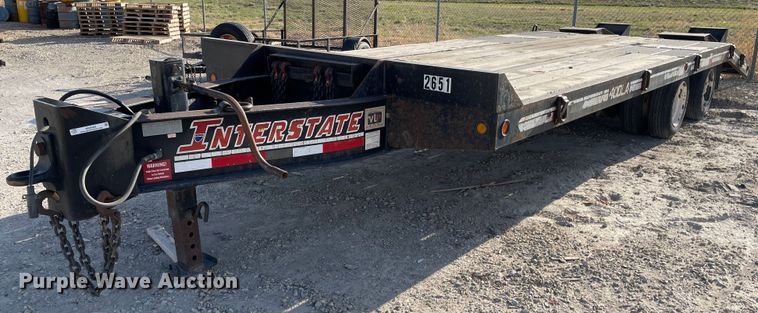 image for item MS9580 2011 Interstate 40DLA  utility trailer
