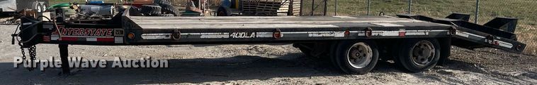 image for item MS9580 2011 Interstate 40DLA  utility trailer