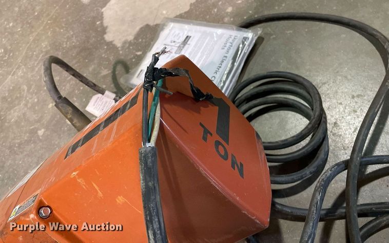 image for item MS9581 Dayton 3YB83H  chain hoist