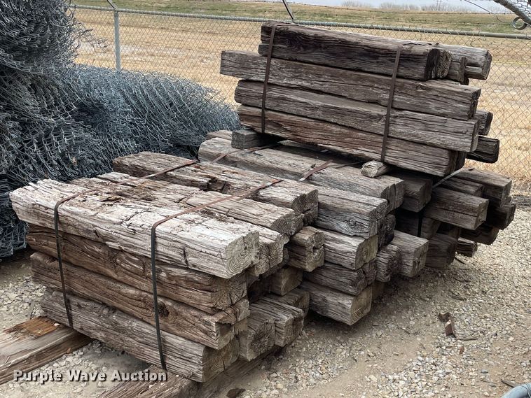 image for item MY9073 Approximately 100 railroad ties