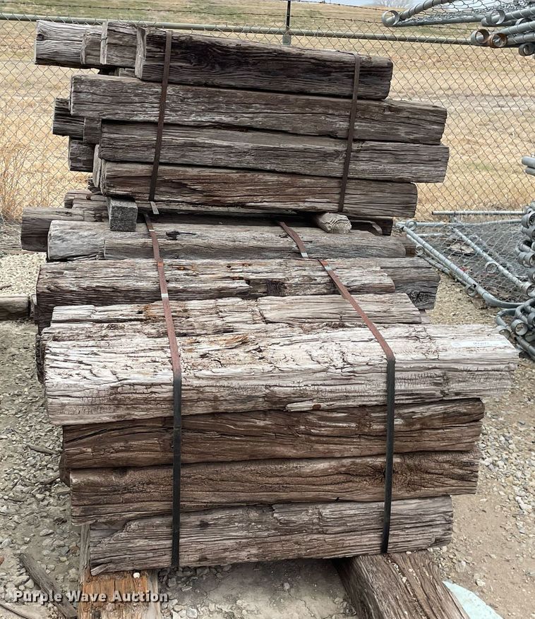 image for item MY9073 Approximately 100 railroad ties