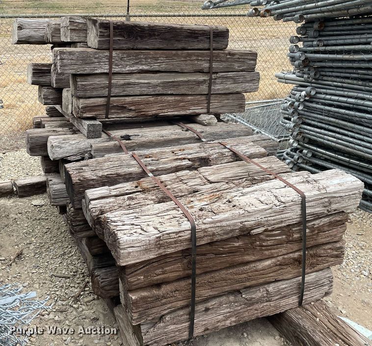 image for item MY9073 Approximately 100 railroad ties