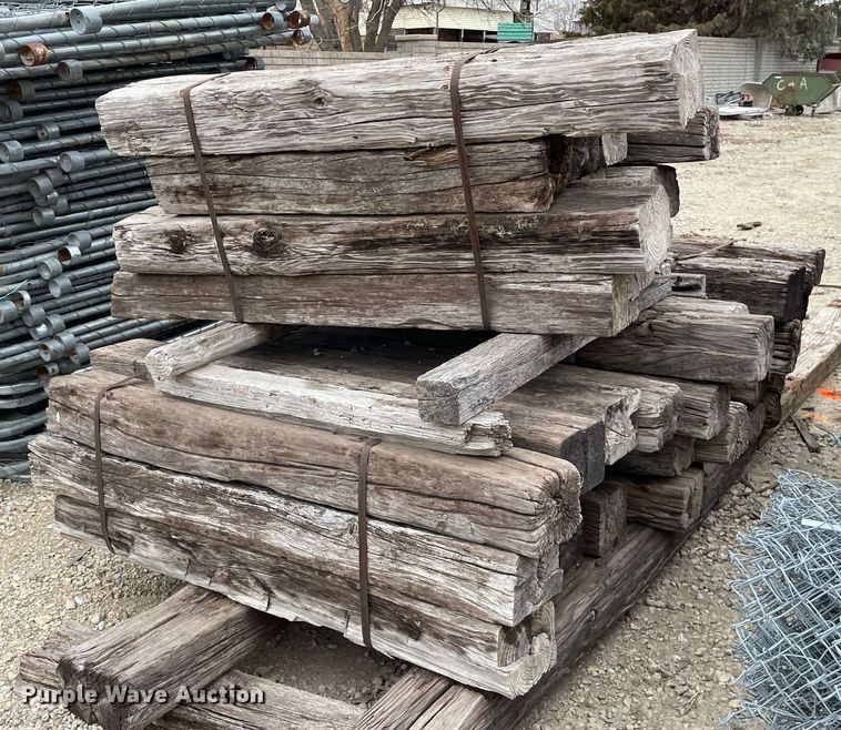 image for item MY9073 Approximately 100 railroad ties