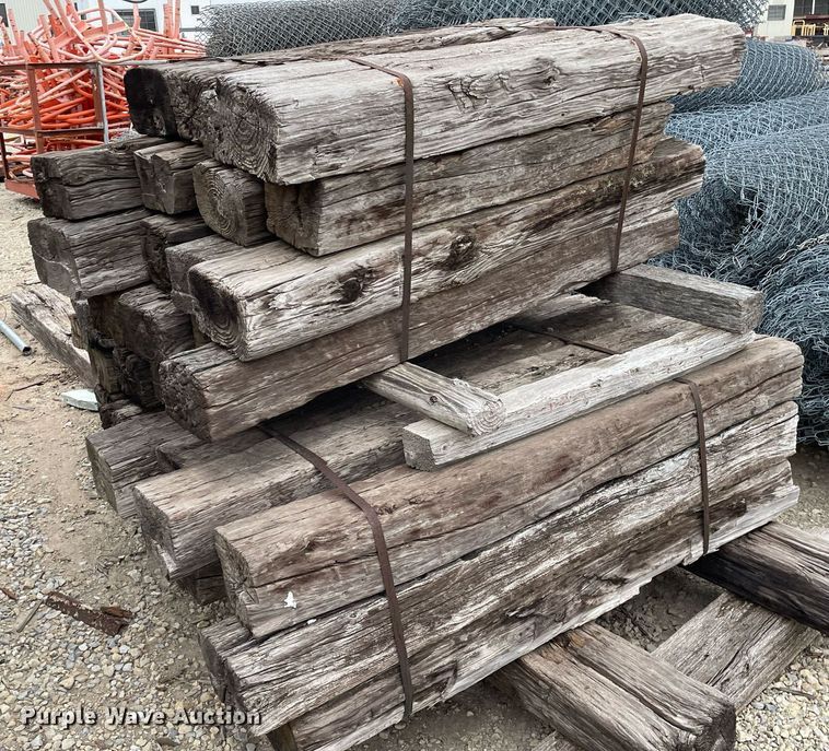 image for item MY9073 Approximately 100 railroad ties