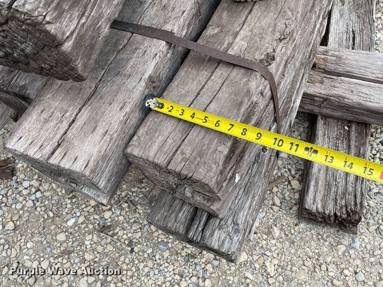 image for item MY9073 Approximately 100 railroad ties