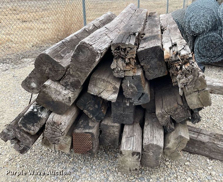 image for item MY9073 Approximately 100 railroad ties