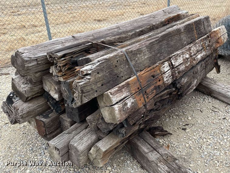 image for item MY9073 Approximately 100 railroad ties
