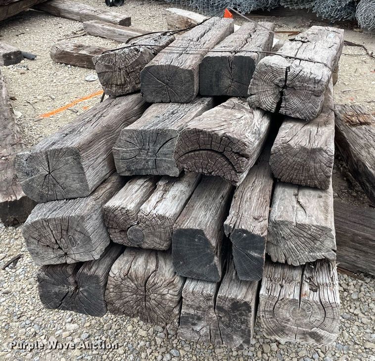 image for item MY9073 Approximately 100 railroad ties