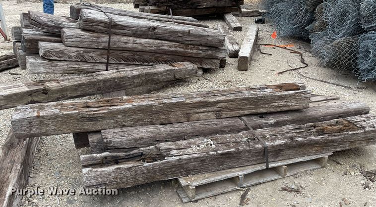 image for item MY9073 Approximately 100 railroad ties