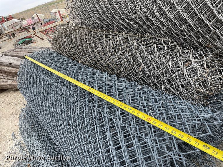 image for item MY9075 Approximately 30 rolls of 6' fencing