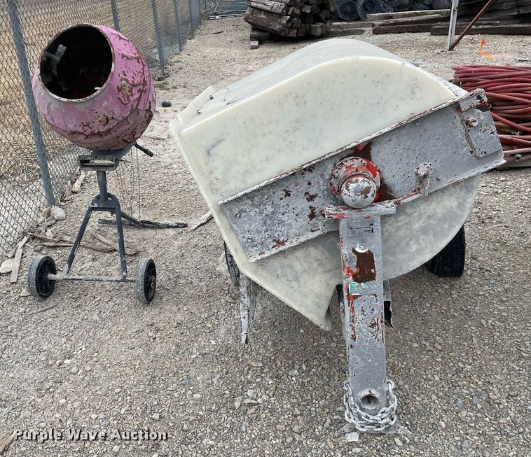 image for item MY9078 (2) concrete mixers