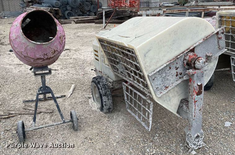 image for item MY9078 (2) concrete mixers