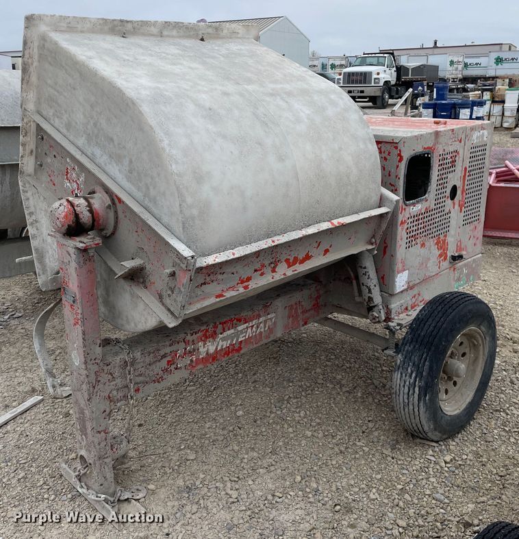 Whiteman concrete mixer in Wichita, KS Item MY9080 sold Purple Wave