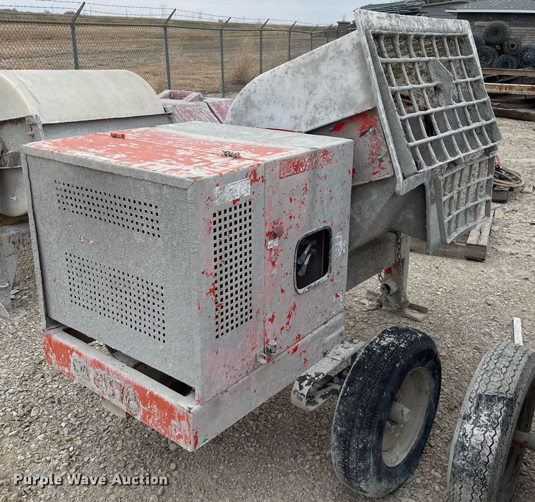image for item MY9080 Whiteman  concrete mixer