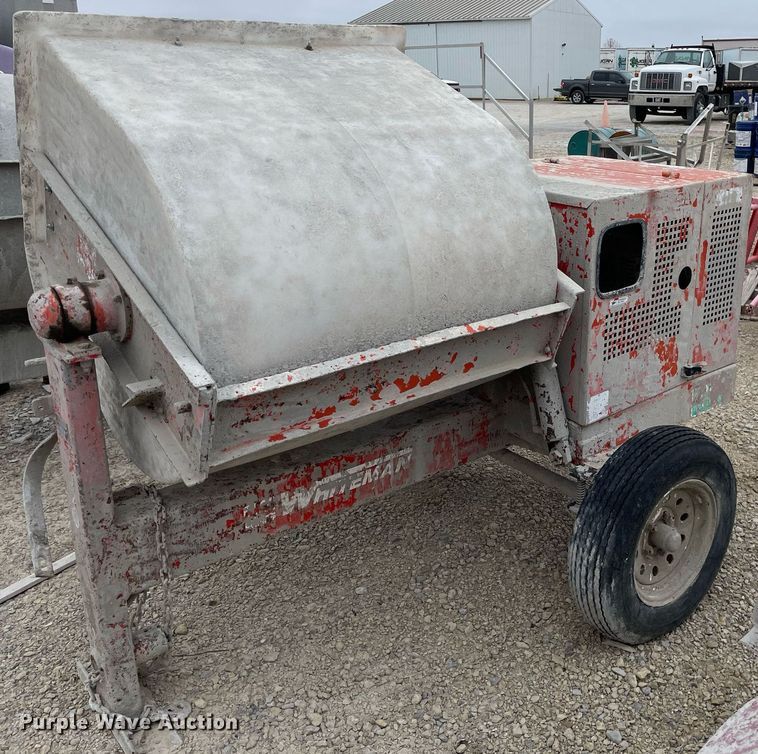 image for item MY9080 Whiteman  concrete mixer