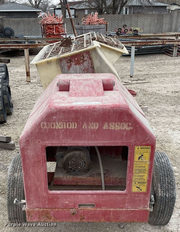 image for item MY9082 Whiteman  concrete mixer