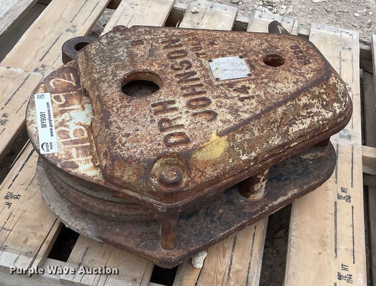 image for item MY9091 DRH Johnson 10S14RTB  crane block