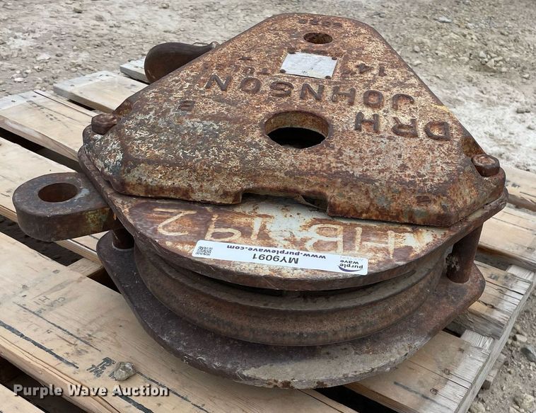 image for item MY9091 DRH Johnson 10S14RTB  crane block