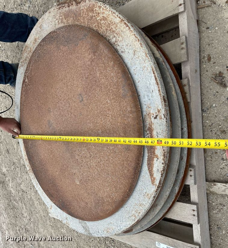 image for item MY9098 (7) power trowel float pans